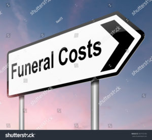 illustration-depicting-a-sign-with-a-funeral-cost-concept