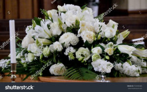 flower-candle-used-for-a-funeral